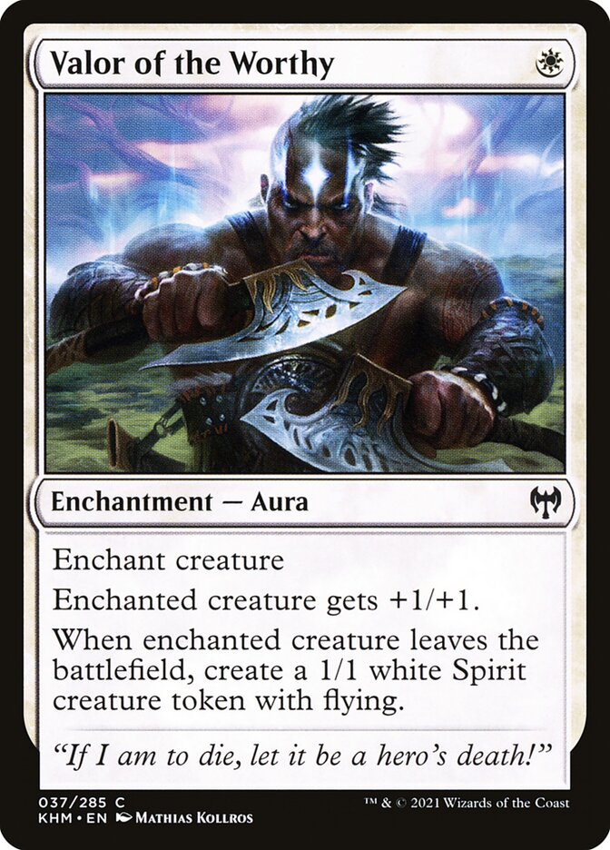 Valor of the Worthy, Kaldheim · 037/285