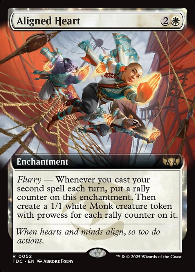 Aligned Heart, Tarkir: Dragonstorm Commander · 0052