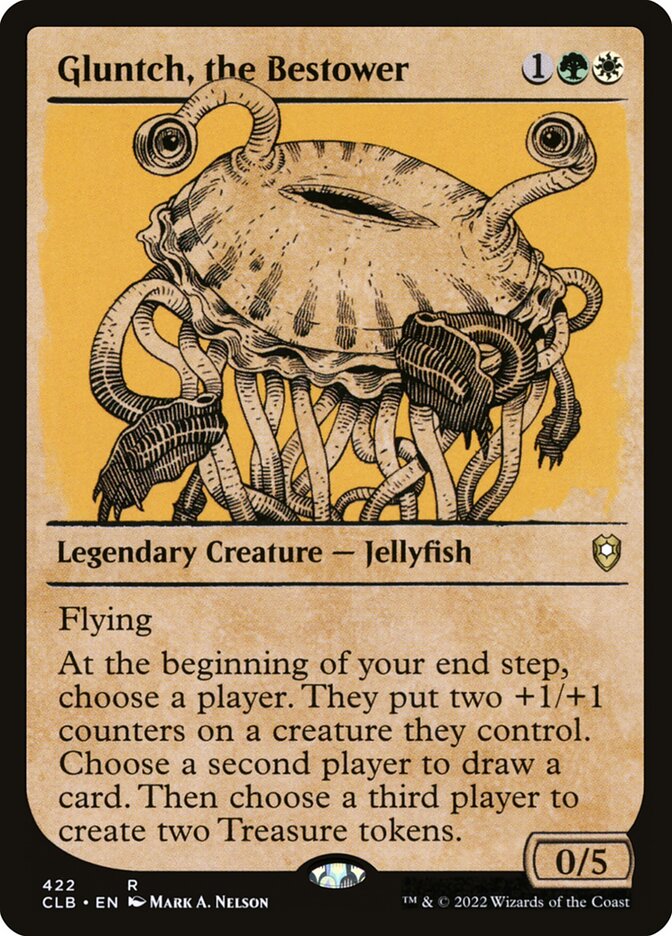 Gluntch, the Bestower, Commander Legends: Battle for Baldur's Gate · 422