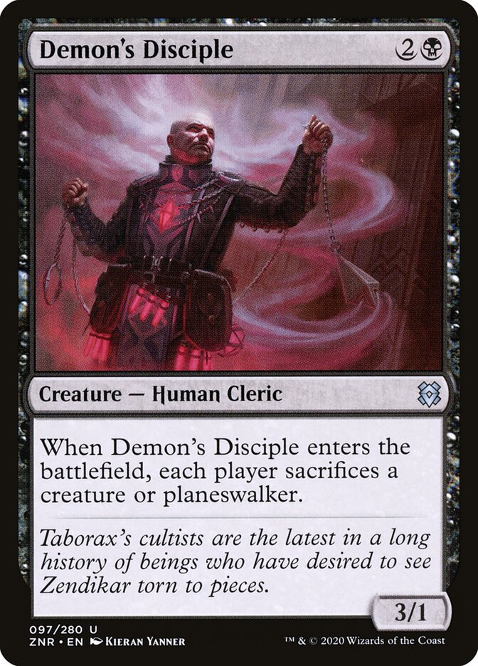Demon's Disciple, Zendikar Rising · 097/280
