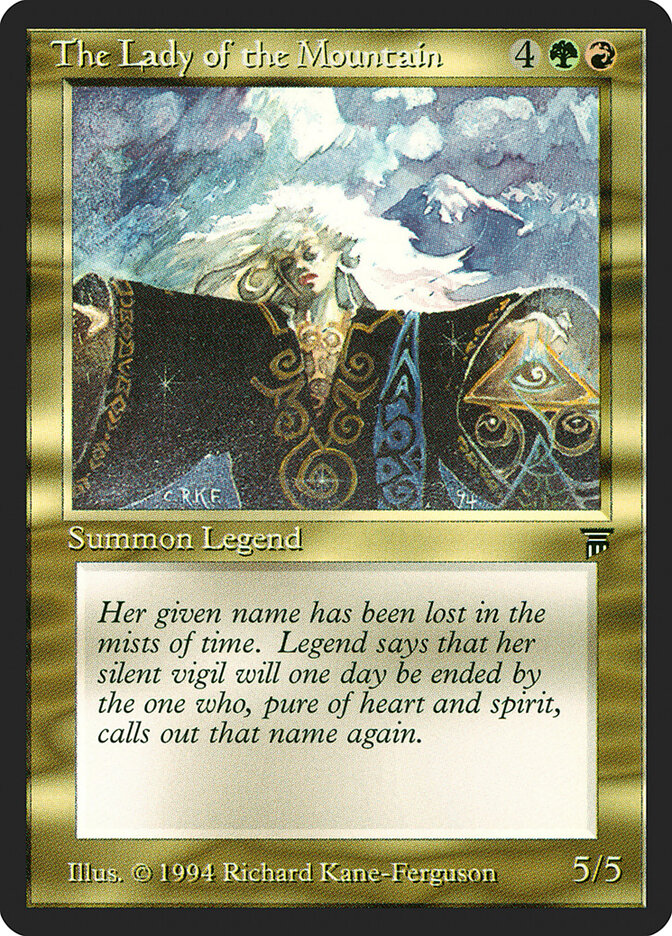 The Lady of the Mountain, Legends · 263