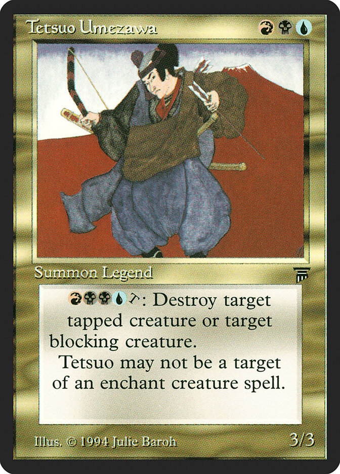Tetsuo Umezawa, Legends · 262
