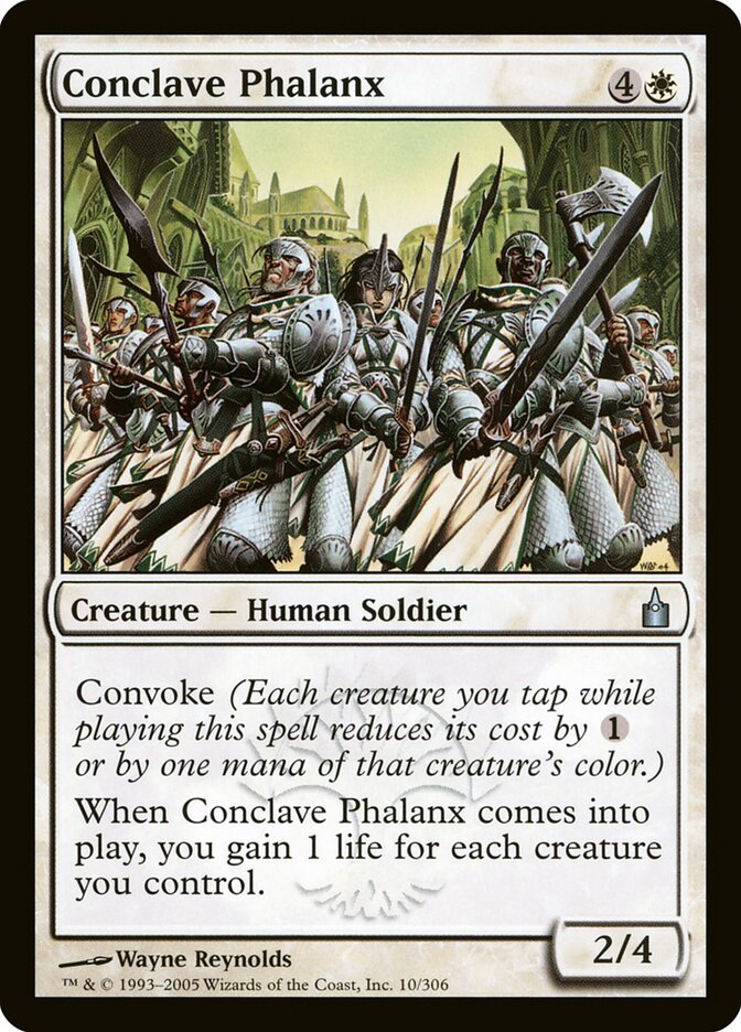 Conclave Phalanx, Ravnica: City of Guilds · 10/306