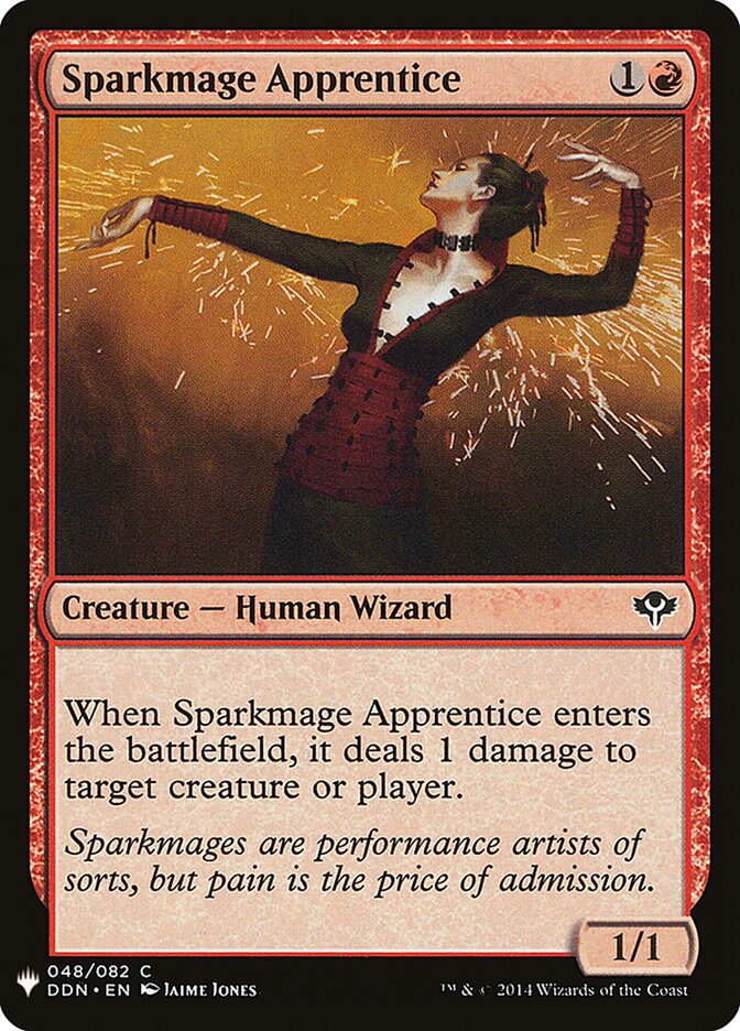 Sparkmage Apprentice, The List · ddn-48