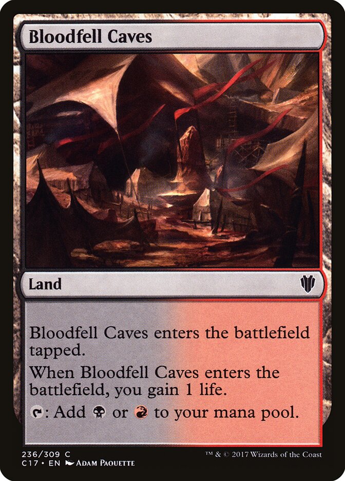 Bloodfell Caves, Commander 2017 · 236/309