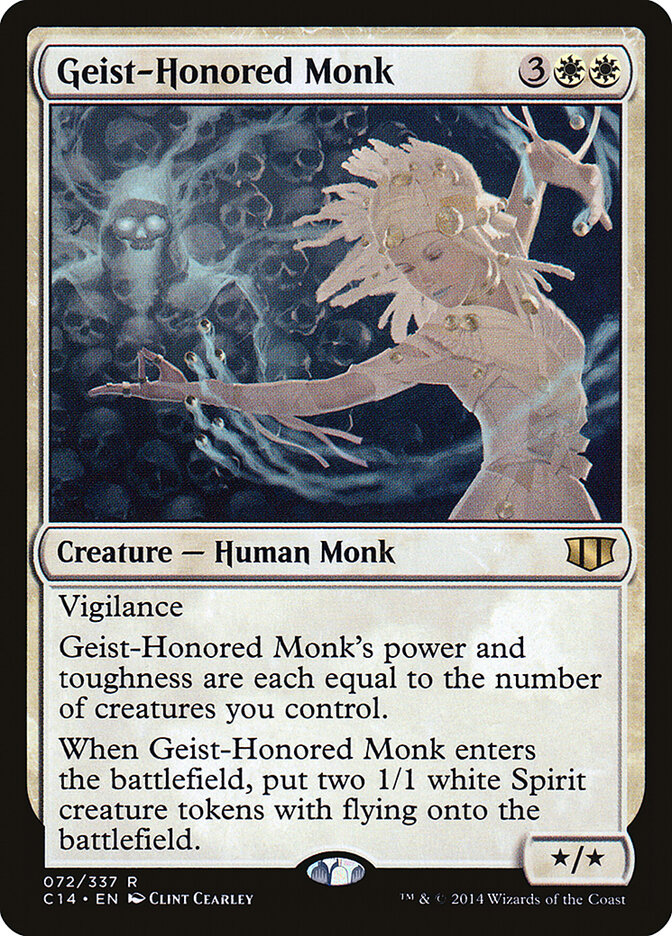 Geist-Honored Monk, Commander 2014 · 072/337