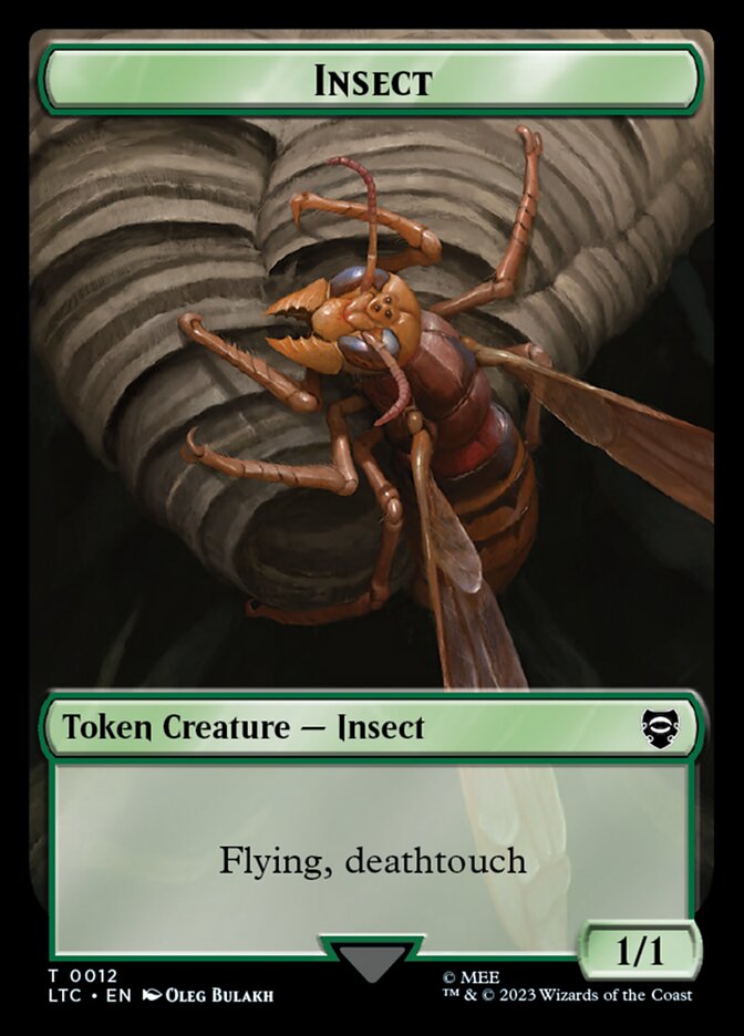Insect, Tales of Middle-earth Commander Tokens · 0012