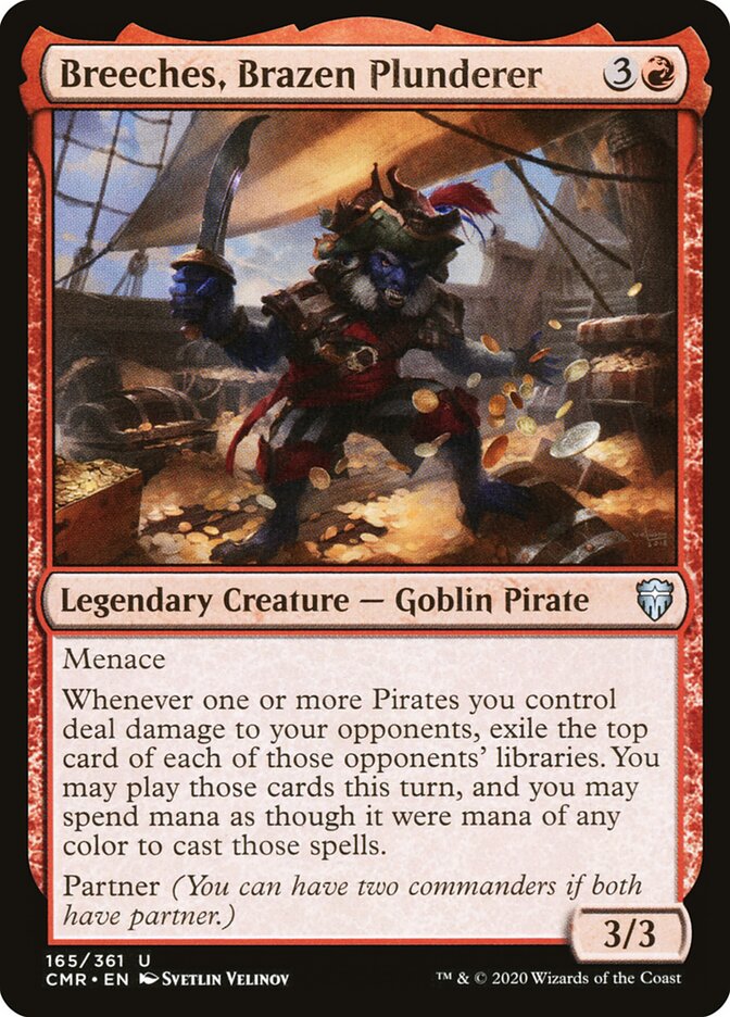Breeches, Brazen Plunderer, Commander Legends · 165/361
