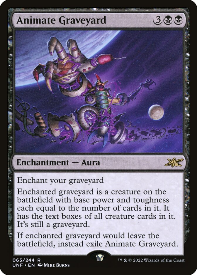 Animate Graveyard, Unfinity · 065/244