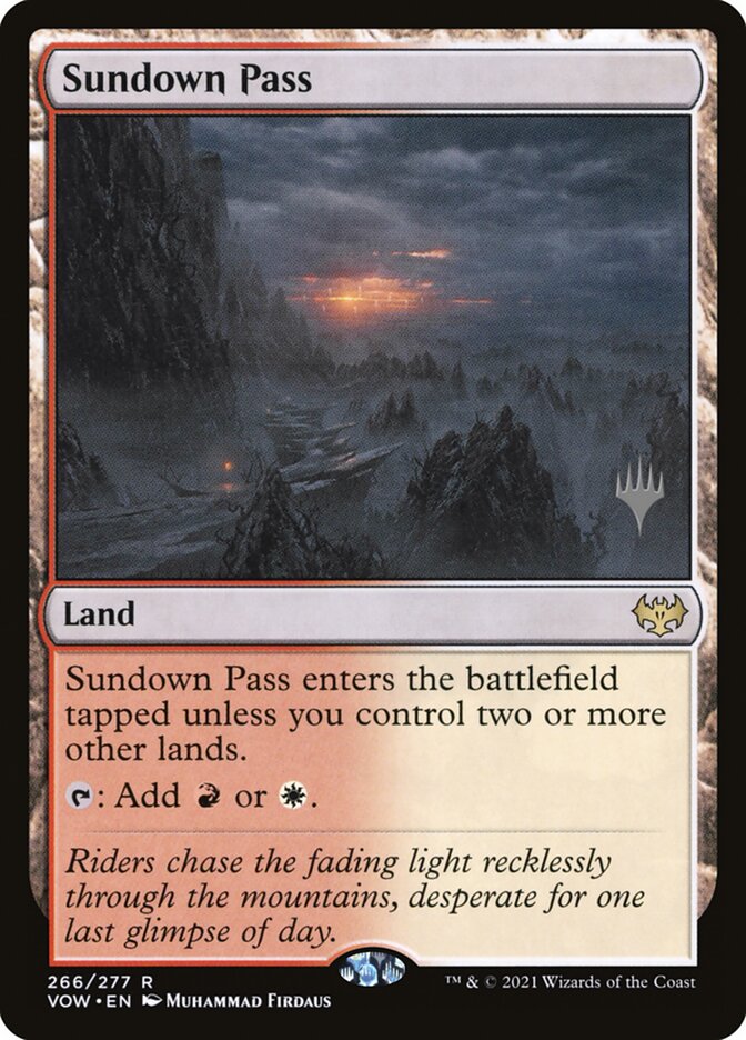 Sundown Pass, Innistrad: Crimson Vow Promos · 266/277