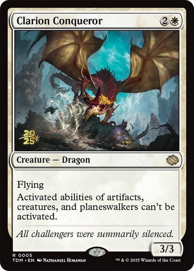 Clarion Conqueror, Tarkir: Dragonstorm Promos · 0005