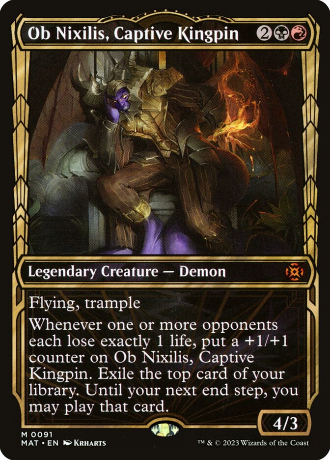 Ob Nixilis, Captive Kingpin, March of the Machine: The Aftermath · 0091