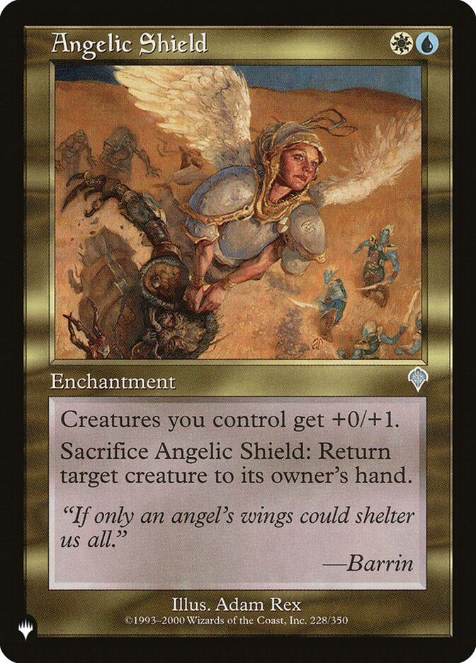 Angelic Shield, The List · inv-228