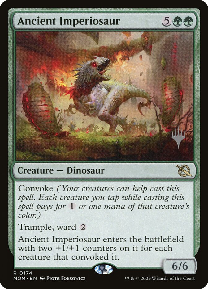 Ancient Imperiosaur, March of the Machine Promos · 0174