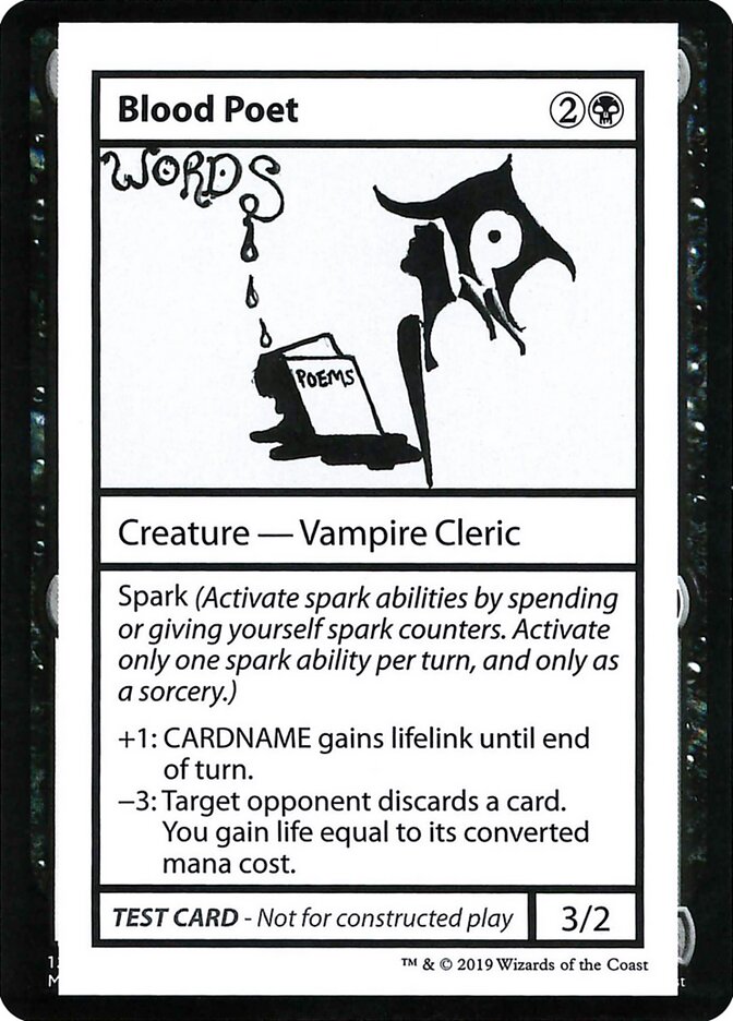 Blood Poet, Mystery Booster Playtest Cards 2021 · 034/121