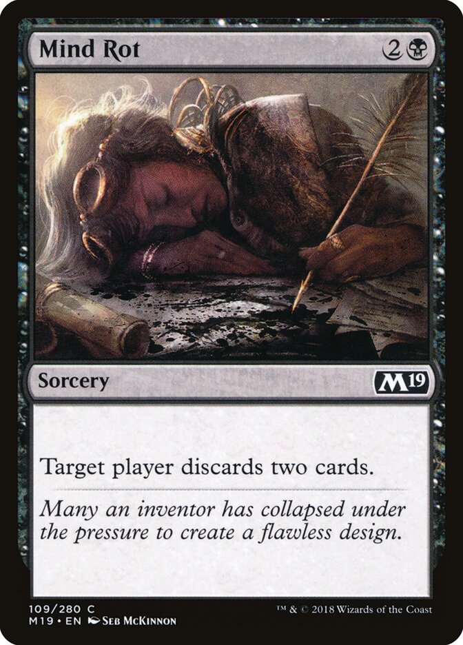 Mind Rot, Core Set 2019 · 109/280