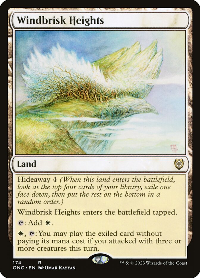 Windbrisk Heights, Phyrexia: All Will Be One Commander · 174