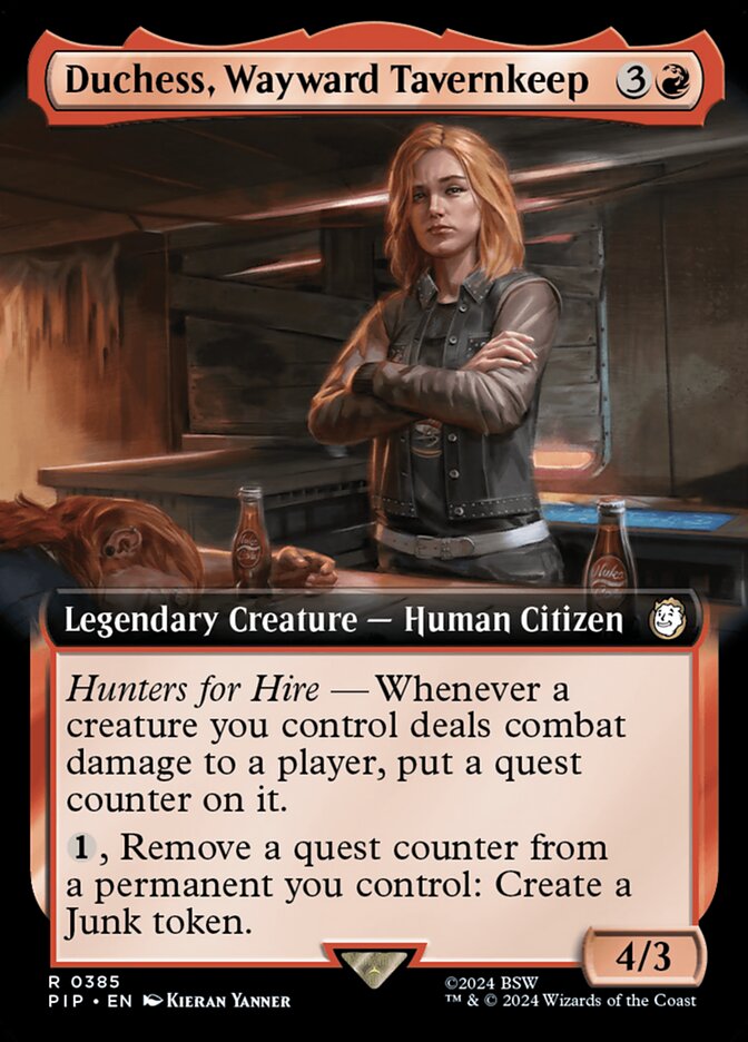 Duchess, Wayward Tavernkeep, Fallout · 0385