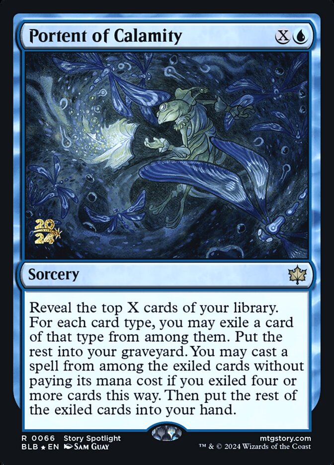 Portent of Calamity, Bloomburrow Promos · 0066