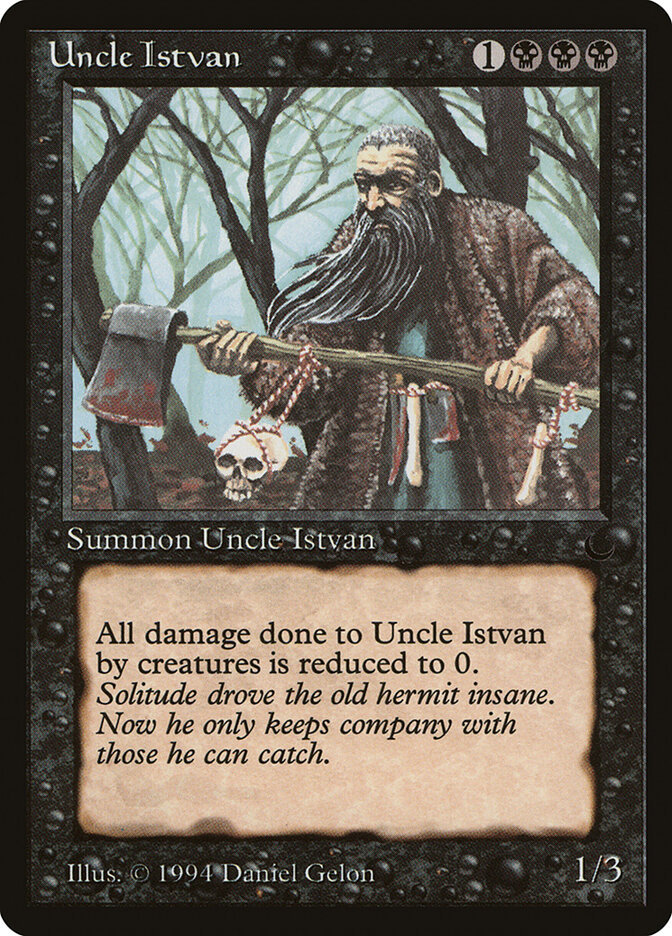 Uncle Istvan, The Dark · 54