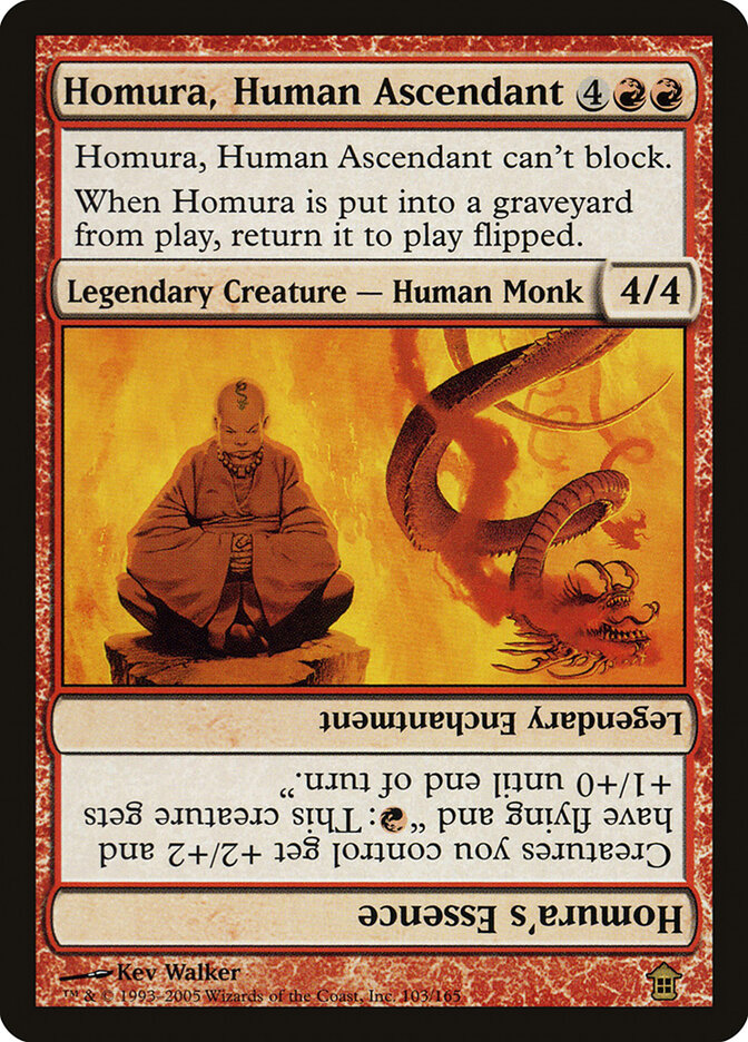 Homura, Human Ascendant // Homura's Essence, Saviors of Kamigawa · 103/165