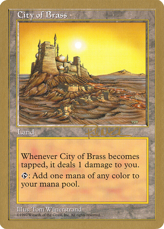 City of Brass, World Championship Decks 1997 · pm413