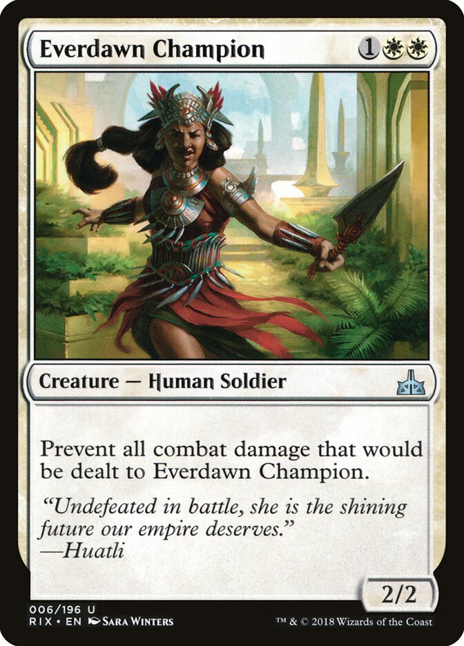Everdawn Champion, Rivals of Ixalan · 006/196