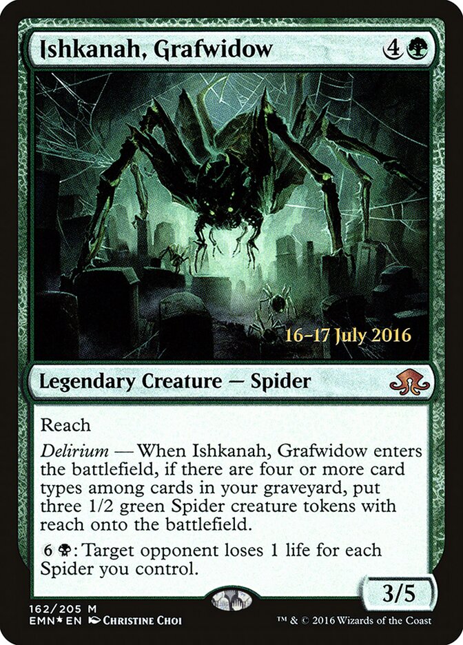 Ishkanah, Grafwidow, Eldritch Moon Promos · 162/205