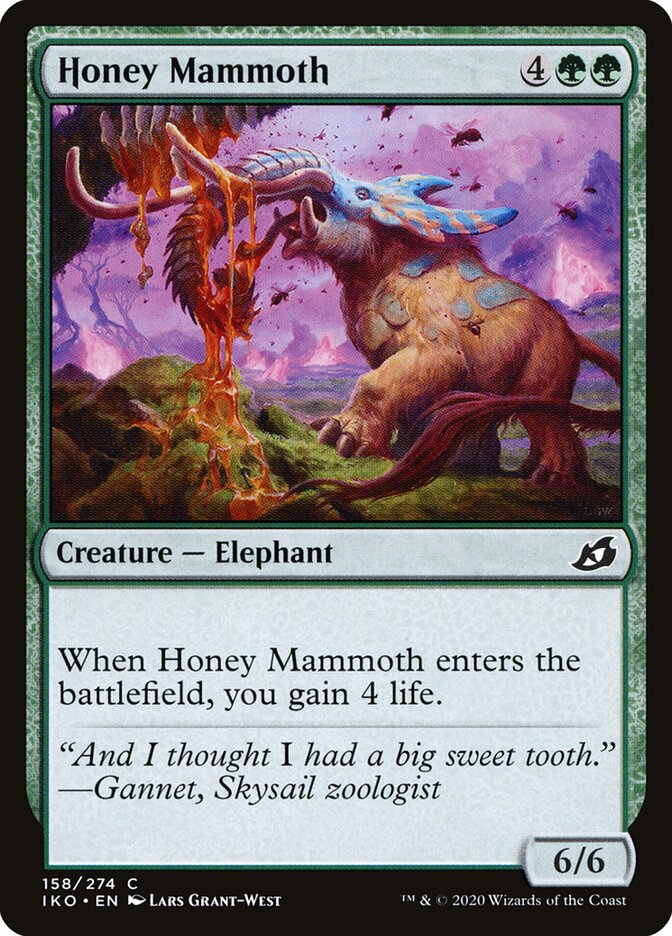 Honey Mammoth, Ikoria: Lair of Behemoths · 158/274