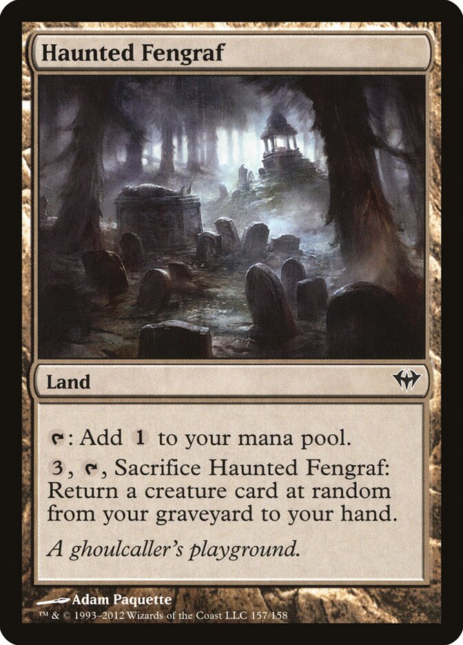 Haunted Fengraf, Dark Ascension · 157/158