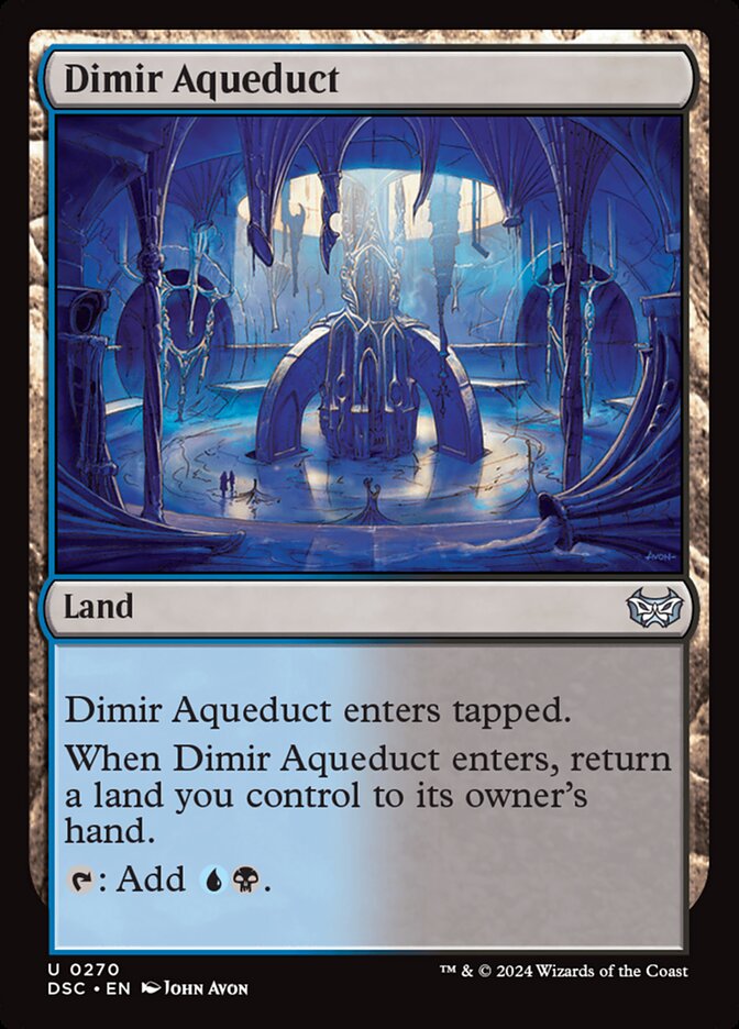 Dimir Aqueduct, Duskmourn: House of Horror Commander · 0270