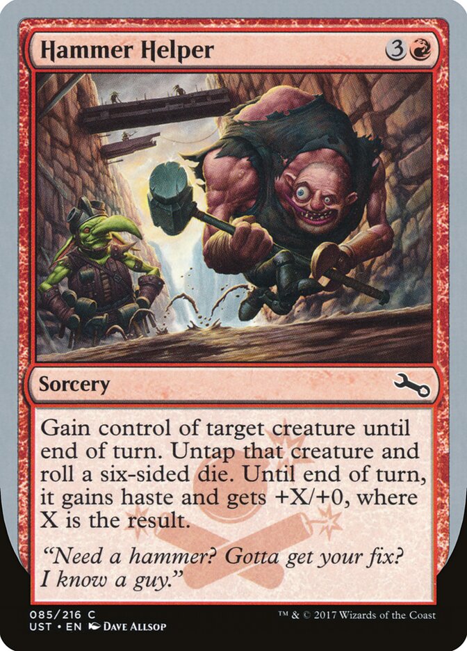 Hammer Helper, Unstable · 085/216