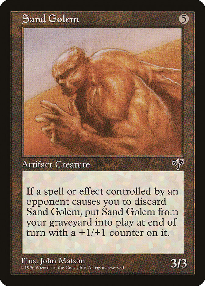 Sand Golem, Mirage · 318
