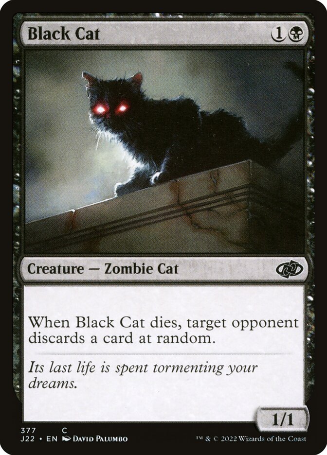 Black Cat, Jumpstart 2022 · 377