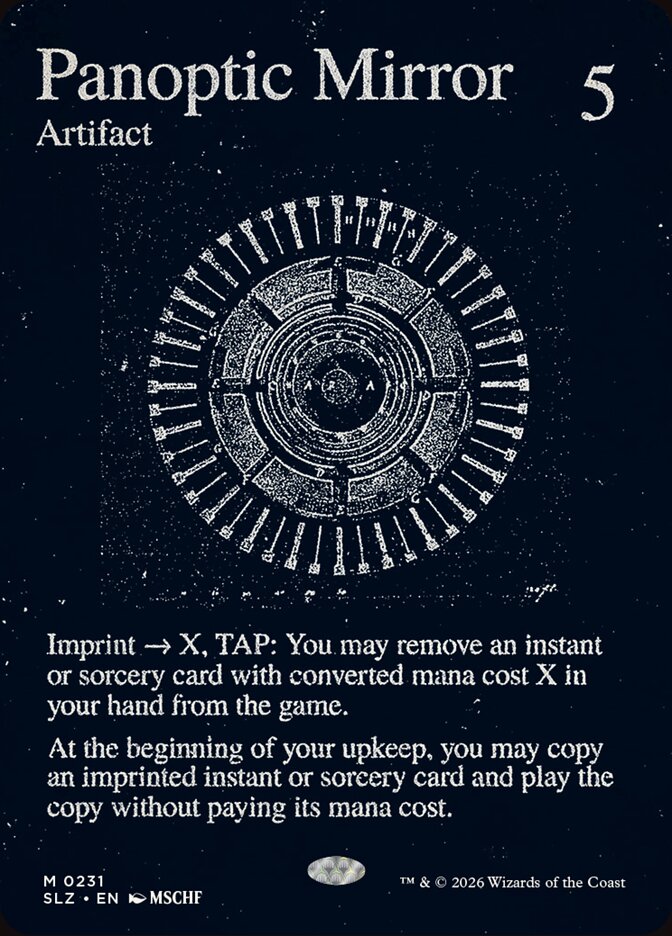 Panoptic Mirror, The Zeta Set · 0231