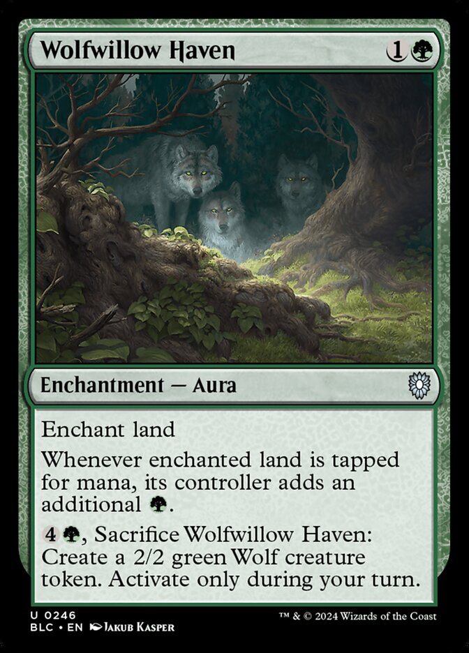 Wolfwillow Haven, Bloomburrow Commander · 0246