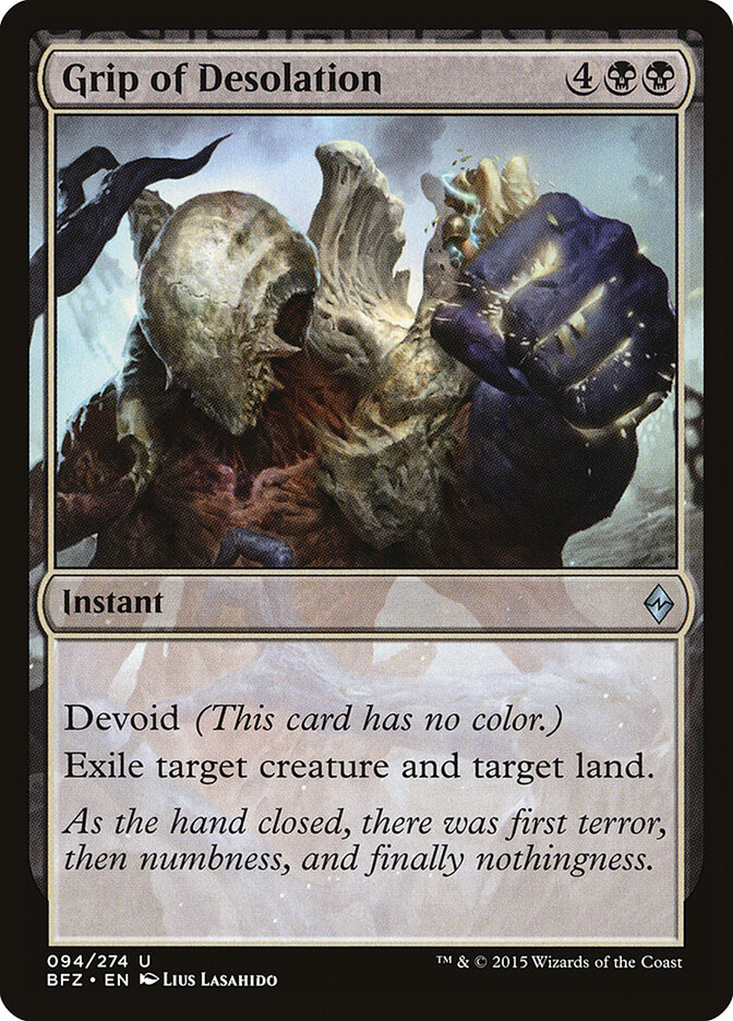 Grip of Desolation, Battle for Zendikar · 094/274