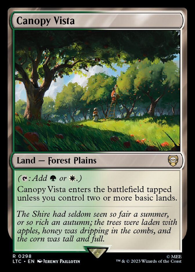 Canopy Vista, Tales of Middle-earth Commander · 0298