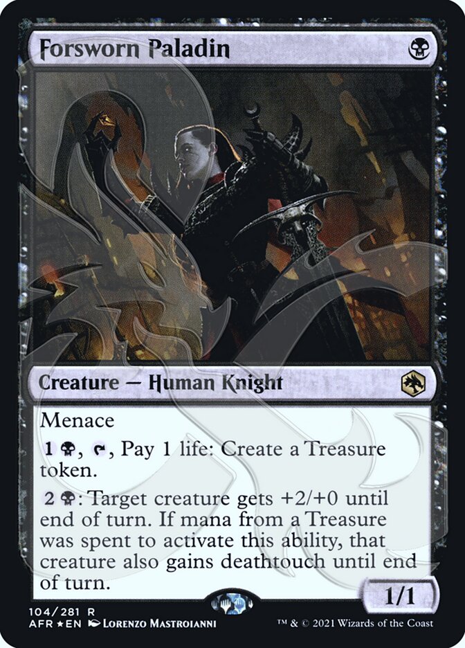 Forsworn Paladin, Adventures in the Forgotten Realms Promos · 104a