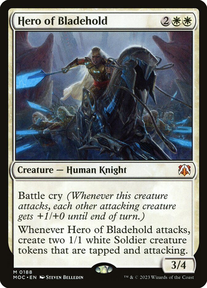 Hero of Bladehold, March of the Machine Commander · 0188