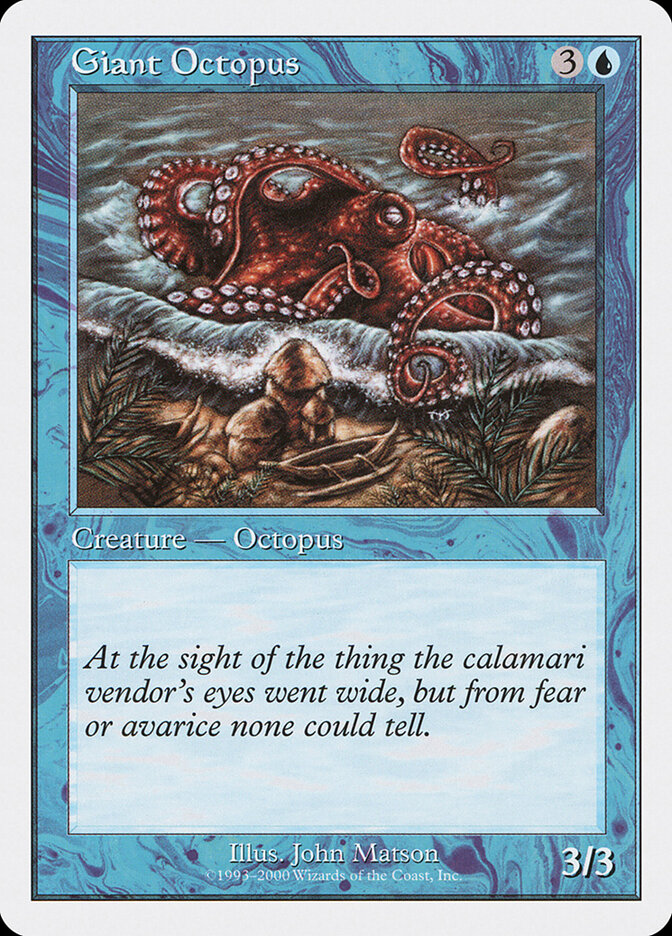 Giant Octopus, Starter 2000 · 14/20