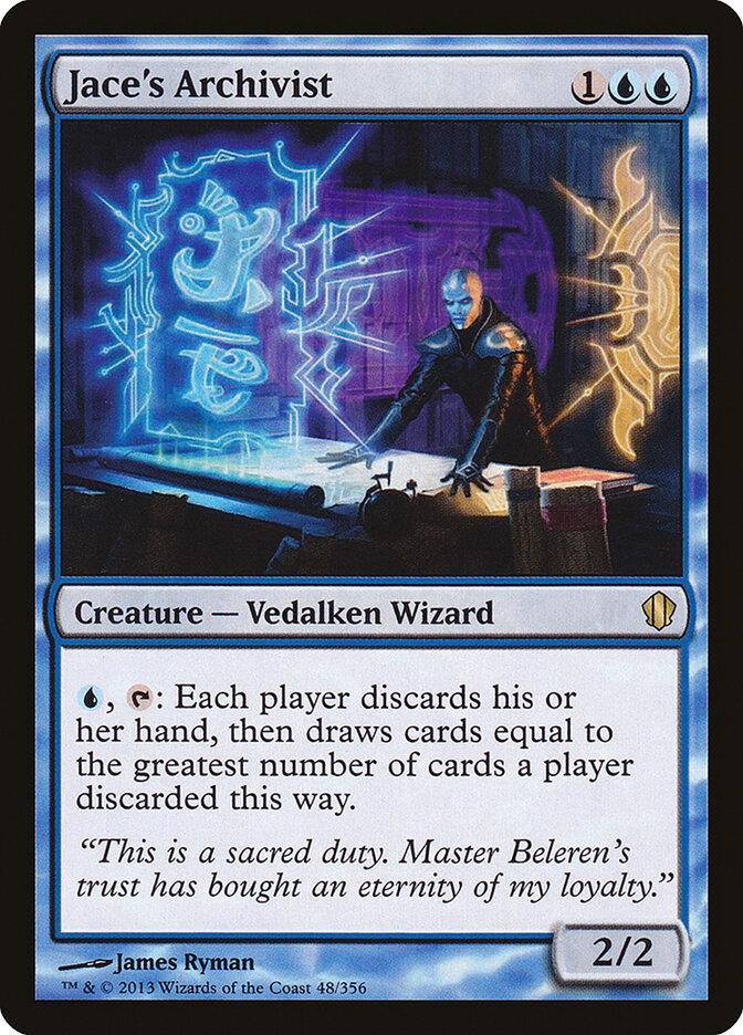 Jace's Archivist, Commander 2013 · 48/356