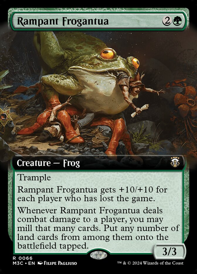 Rampant Frogantua, Modern Horizons 3 Commander · 0066