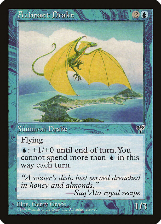 Azimaet Drake, Mirage · 53
