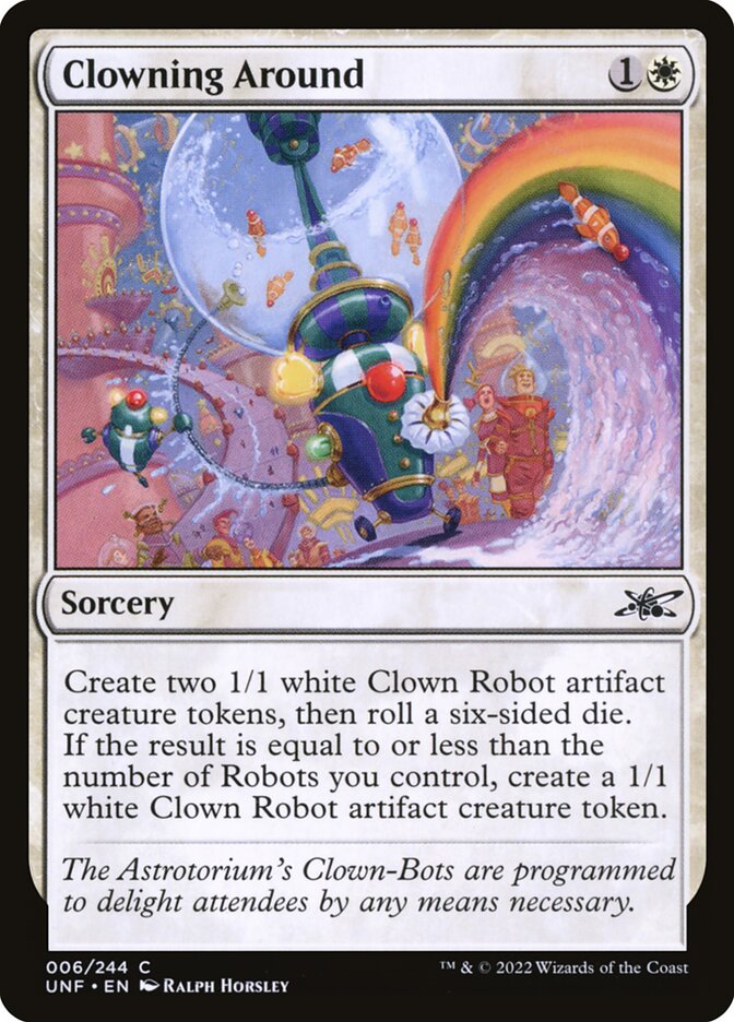 Clowning Around, Unfinity · 006/244