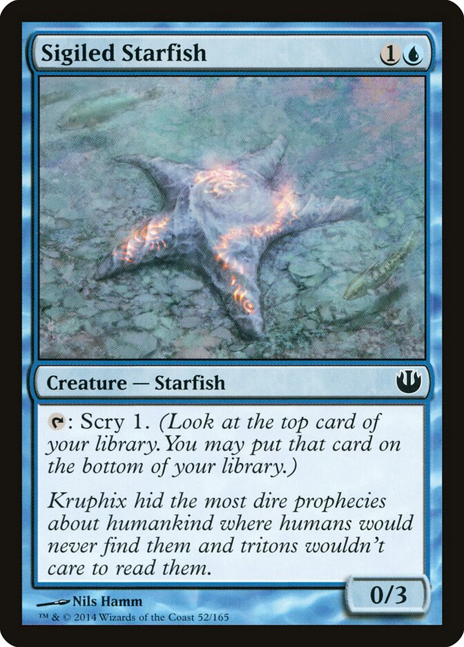 Sigiled Starfish, Journey into Nyx · 52/165