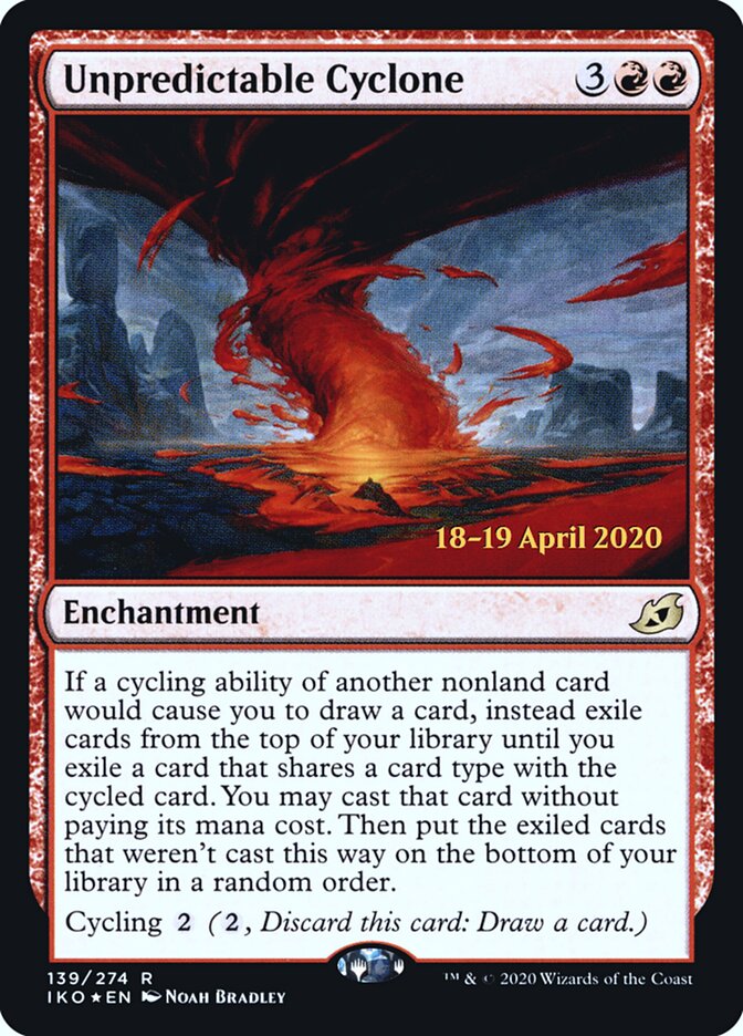 Unpredictable Cyclone, Ikoria: Lair of Behemoths Promos · 139/274