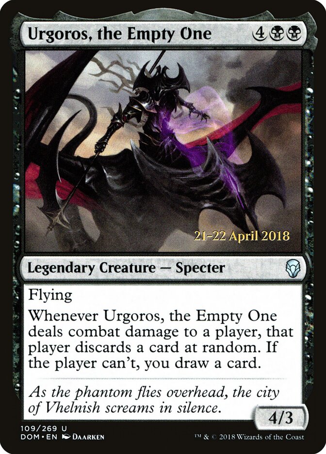Urgoros, the Empty One, Dominaria Promos · 109/269