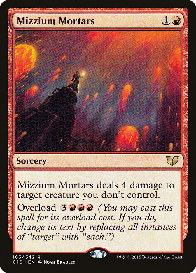 Mizzium Mortars, Commander 2015 · 163/342
