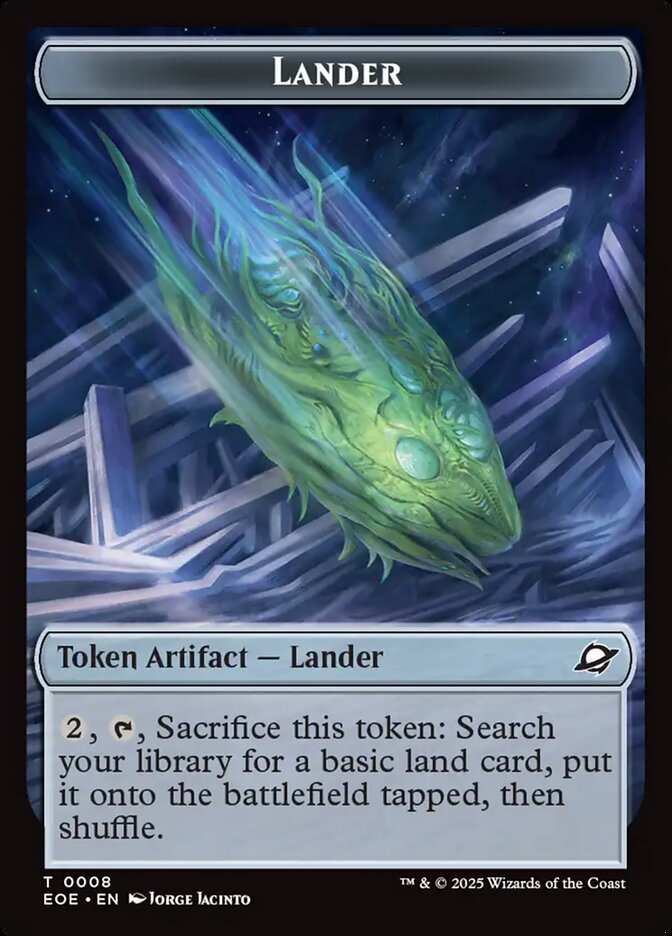 Lander, Edge of Eternities Tokens · 0008